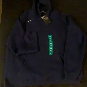 Nike navy blue hoodie XL